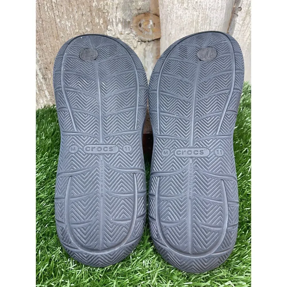 Crocs Mossy Oak Elements Agua Mens 11 Sandals Flip Flops